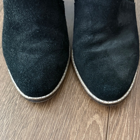 Dolce Vita Black Ankle Boots with Buckle - Size 9 - Picture 4 of 8